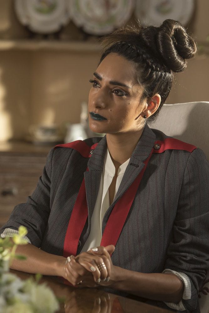 THE GOOD PLACE -- "Category 55 Emergency Doomsday Crisis" Episode 109 -- Pictured: Rebecca Hazlewood as Kamilah -- (Photo by: Ron Batzdorff/NBC)