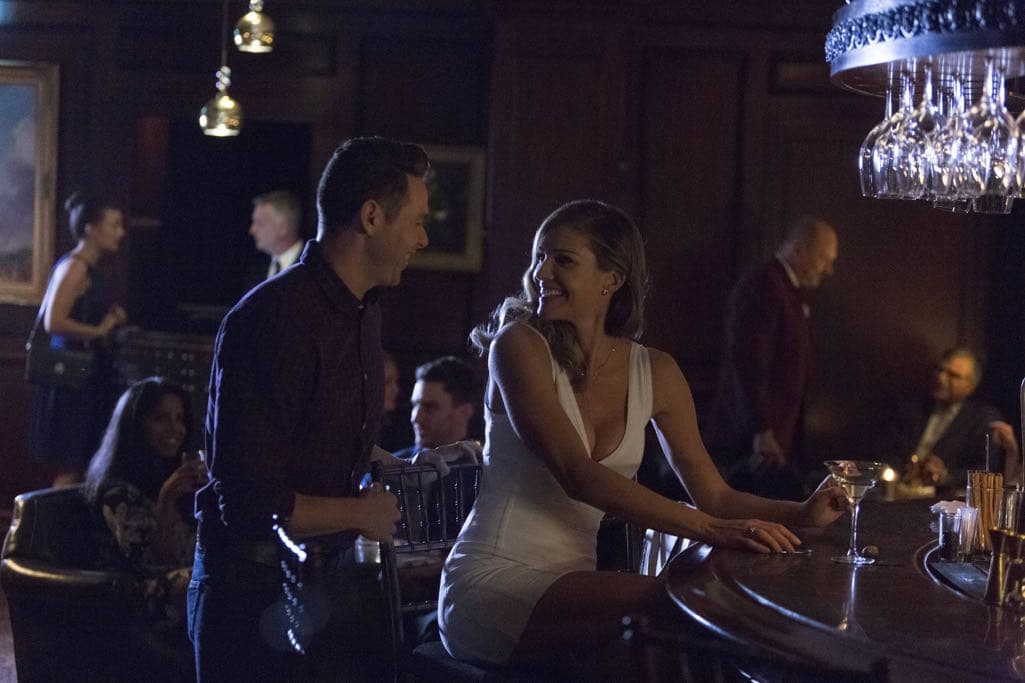 LUCIFER: L-R: Kevin Alejandro and Tricia Helfer in the “Homewrecker” episode of LUCIFER airing Monday, Nov. 21 (9:01-10:00 PM ET/PT) on FOX. ©2016 Fox Broadcasting Co. Cr: Michael Courtney/FOX. LUCIFER: L-R: Kevin Alejandro and Tricia Helfer in the “Homewrecker” episode of LUCIFER airing Monday, Nov. 21 (9:01-10:00 PM ET/PT) on FOX. ©2016 Fox Broadcasting Co. Cr: Michael Courtney/FOX.