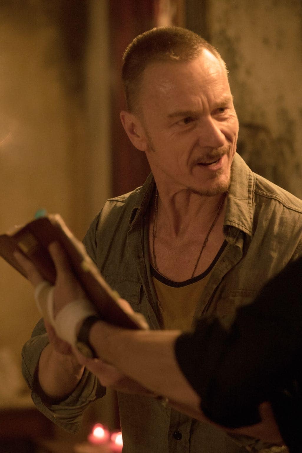 THE EXORCIST: Ben Daniels in the "Chapter Eight: The Griefbearers" episode of THE EXORCIST THE EXORCIST: Ben Daniels in the "Chapter Eight: The Griefbearers" episode of THE EXORCIST airing Friday, Nov. 18 (9:01-10:00 PM ET/PT) on FOX. ©2016 Fox Broadcasting Co. Cr: Jean Whiteside/FOX