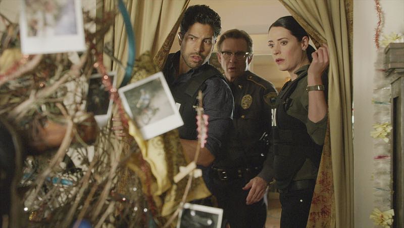 "Elliott's Pond" -- When three children disappear while riding their bikes on the same path as a similar unsolved disappearance 30 years ago, the BAU team comes in to investigate, on CRIMINAL MINDS, Wednesday, Nov. 16 (9:00-10:00 PM, ET/PT), on the CBS Television Network. Series star Matthew Gray Gubler directed the episode. Pictured: Adam Rodriguez (Luke Alvez), Paget Brewster (Emily Prentiss)