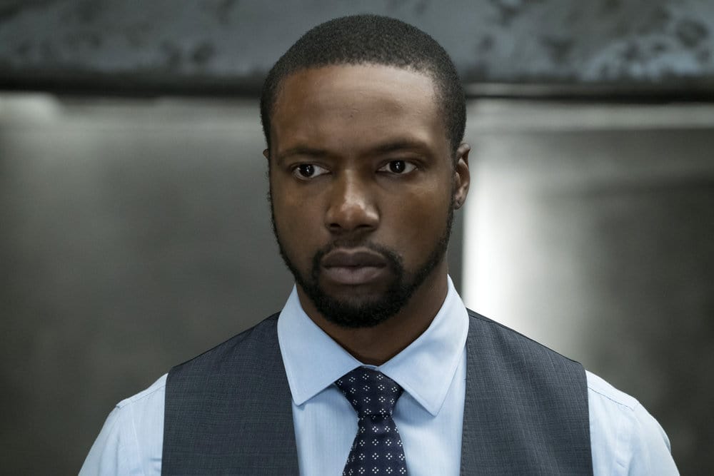 BLINDSPOT -- "Why Let Cooler Pasture Deform" Episode 209 -- Pictured: Rob Brown as Edgar Reade -- (Photo by: Virginia Sherwood/NBC)