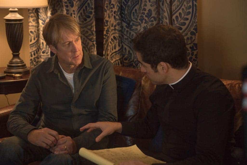 THE EXORCIST: L-R: Alan Ruck and Alfonso Herrera in the "Chapter Nine: 162" episode of THE EXORCIST airing Friday, Dec. 9 (9:01-10:00 PM ET/PT) on FOX. ©2016 Fox Broadcasting Co. Cr: Jean Whiteside/FOX THE EXORCIST: L-R: Alan Ruck and Alfonso Herrera in the "Chapter Nine: 162" episode of THE EXORCIST airing Friday, Dec. 9 (9:01-10:00 PM ET/PT) on FOX. ©2016 Fox Broadcasting Co. Cr: Jean Whiteside/FOX