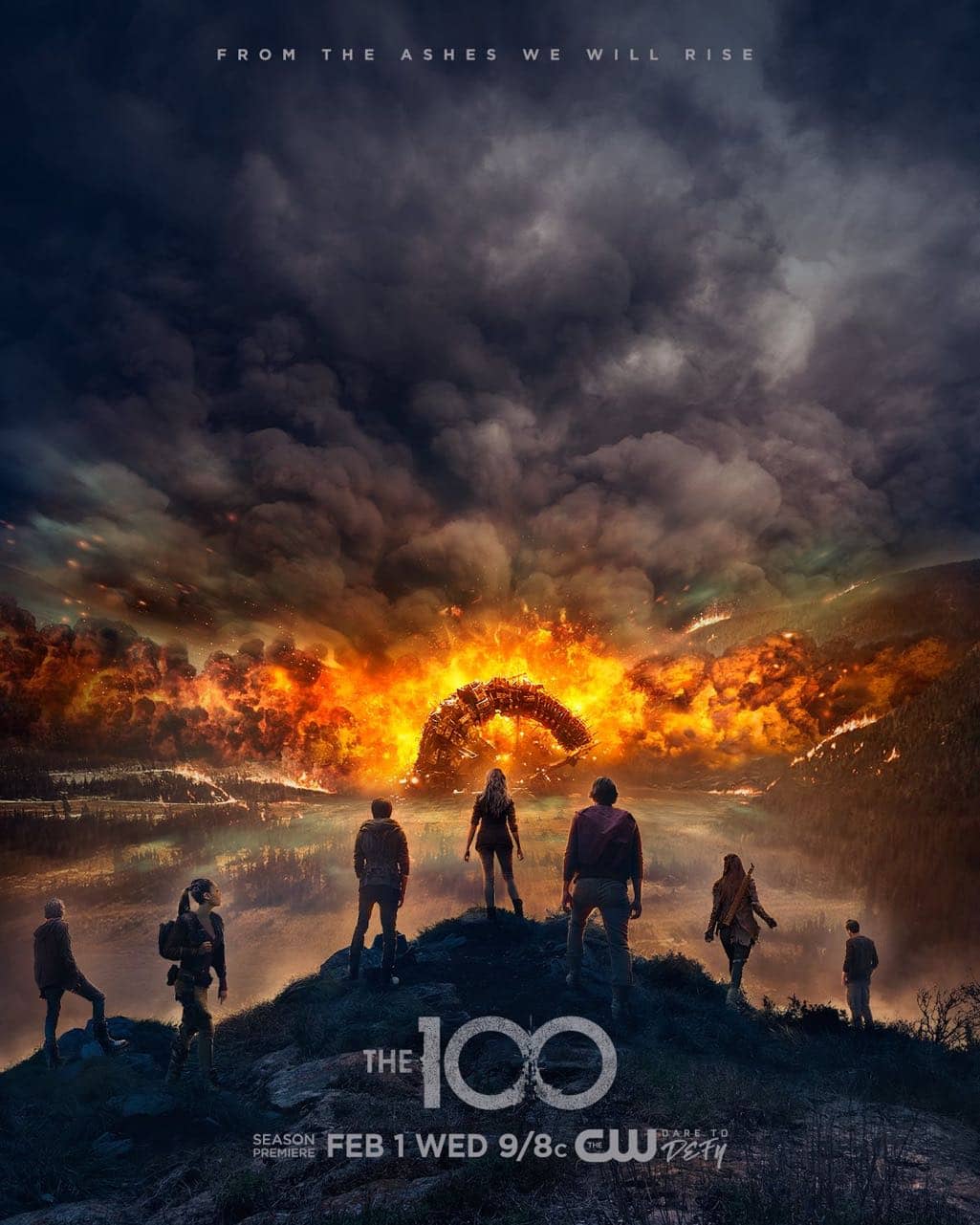 THE 100 Season 4 Poster