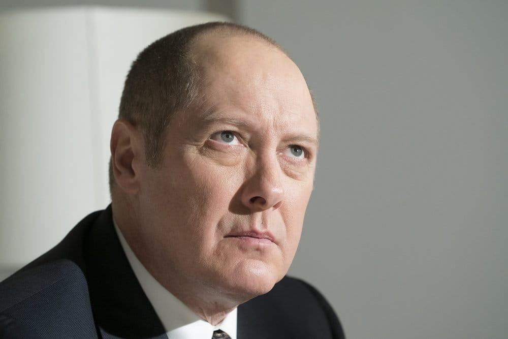 THE BLACKLIST -- "The Forecaster: #163" Episode 410 -- Pictured: James Spader as Raymond "Red" Reddington -- (Photo by: Virginia Sherwood/NBC) THE BLACKLIST -- "The Forecaster: #163" Episode 410 -- Pictured: James Spader as Raymond "Red" Reddington -- (Photo by: Virginia Sherwood/NBC)