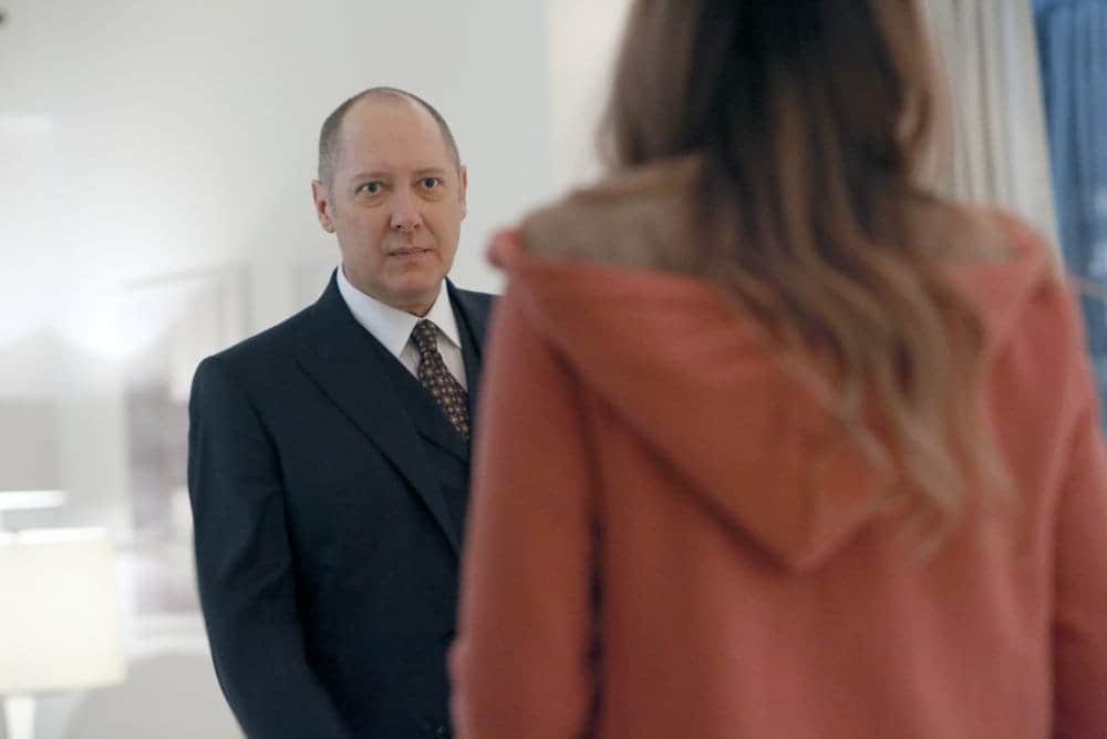 THE BLACKLIST -- "The Forecaster: #163" Episode 410 -- Pictured: James Spader as Raymond "Red" Reddington -- (Photo by: Will Hart/NBC) THE BLACKLIST -- "The Forecaster: #163" Episode 410 -- Pictured: James Spader as Raymond "Red" Reddington -- (Photo by: Will Hart/NBC)