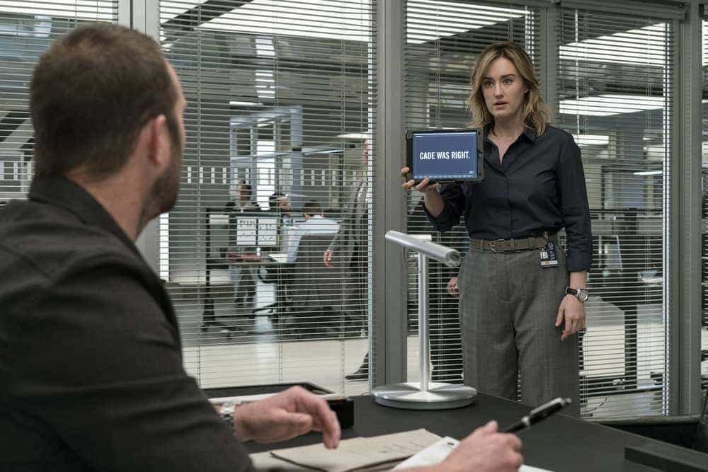 BLINDSPOT -- "Evil Did I Dwell, Lewd Did I Live" Episode 216 -- Pictured: Ashley Johnson as Patterson BLINDSPOT -- "Evil Did I Dwell, Lewd Did I Live" Episode 216 -- Pictured: Ashley Johnson as Patterson