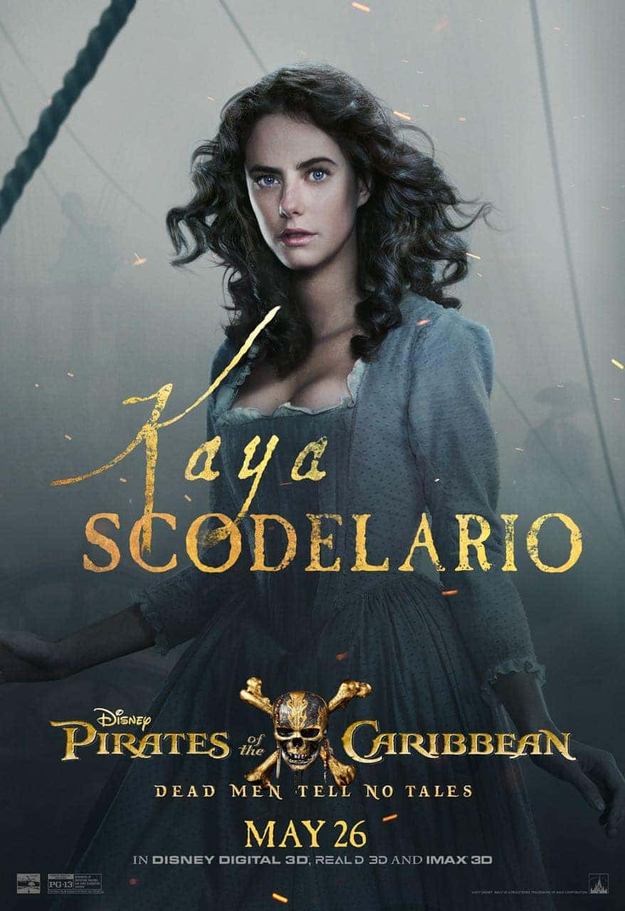 Pirates of the Caribbean: Dead Men Tell No Tales Kaya Scodelario Poster Pirates of the Caribbean: Dead Men Tell No Tales Kaya Scodelario Poster
