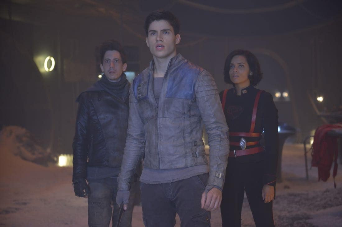 KRYPTON -- "Pilot" Episode 101 -- Pictured: (l-r) -- (Photo by: Aleksandar Letic/Syfy)