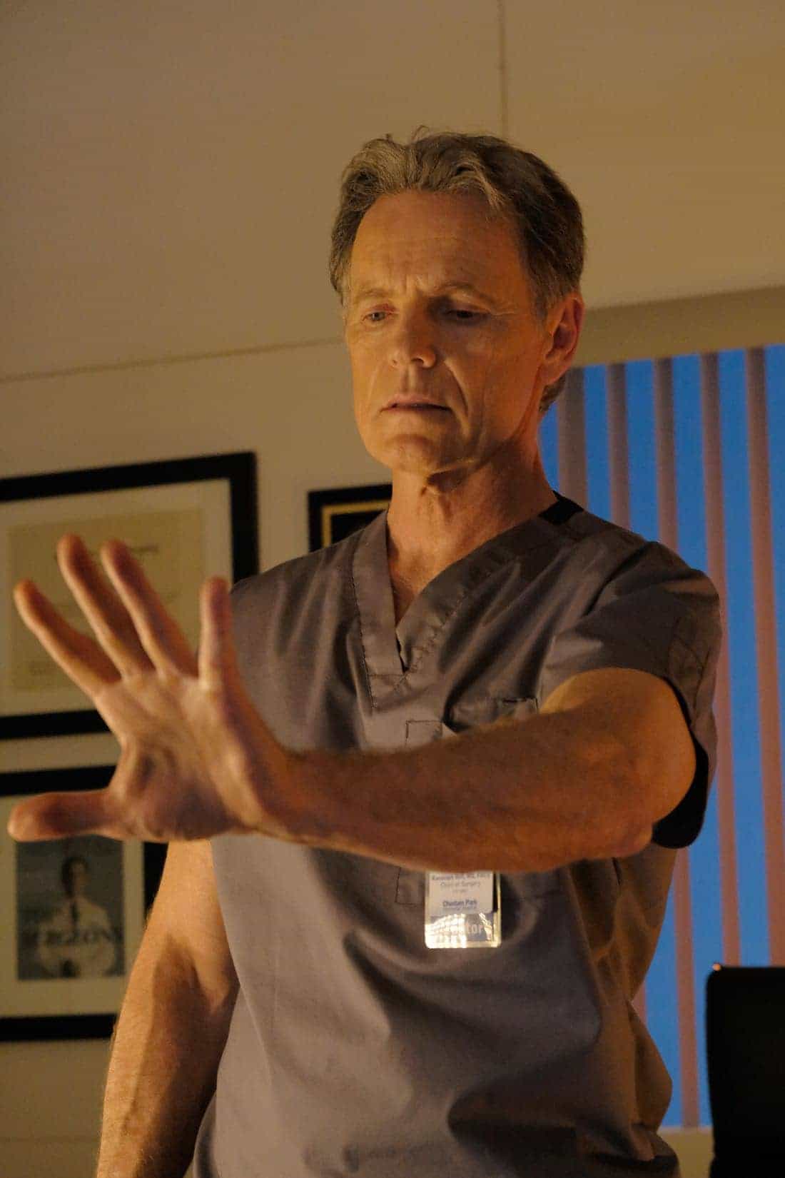 THE RESIDENT: Bruce Greenwood in THE RESIDENT premiering midseason on FOX. ©2017 Fox Broadcasting Co. Cr: Guy D'Alema/FOX THE RESIDENT: Bruce Greenwood in THE RESIDENT premiering midseason on FOX. ©2017 Fox Broadcasting Co. Cr: Guy D'Alema/FOX