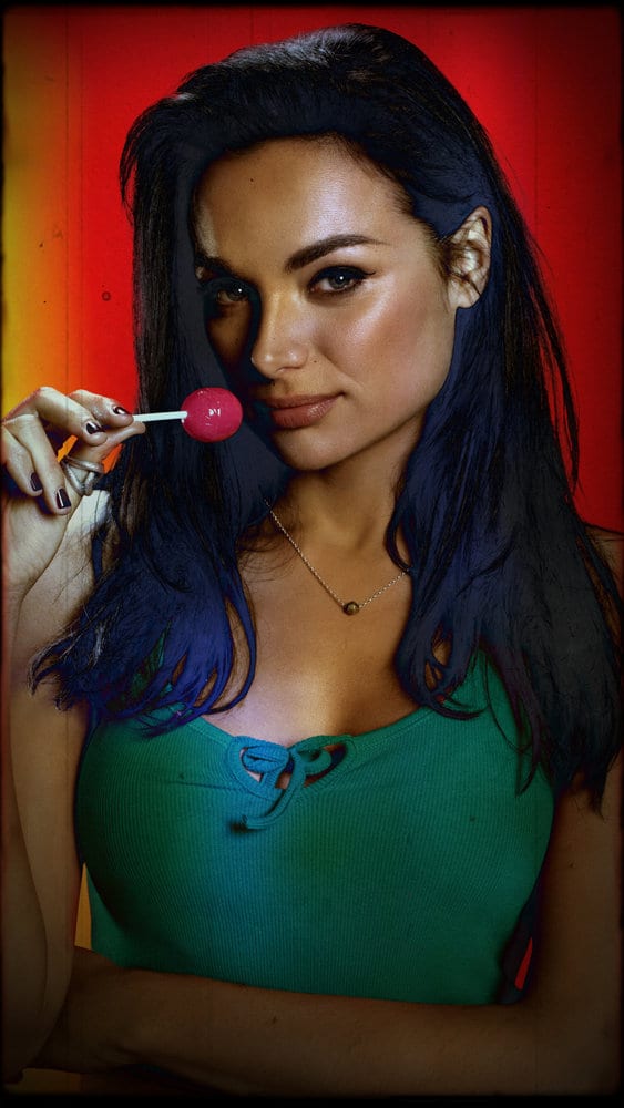 BLOOD DRIVE -- Season:1 -- Pictured: Christina Ochoa as Grace -- (Photo by: David Bloomer/Syfy) BLOOD DRIVE -- Season:1 -- Pictured: Christina Ochoa as Grace -- (Photo by: David Bloomer/Syfy)