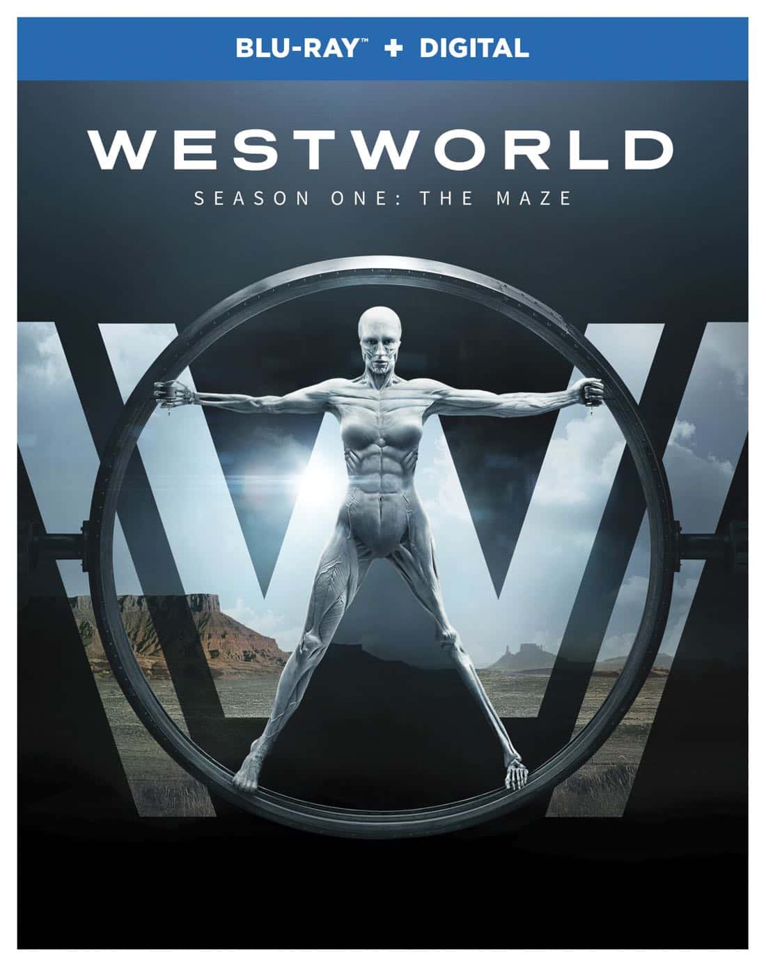 Westworld Season 1 Blu-ray + Digital Cover Westworld Season 1 Blu-ray + Digital Cover