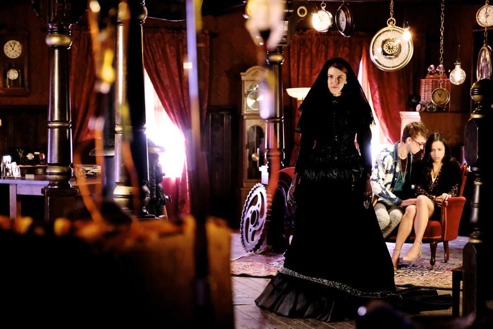 WYNONNA EARP -- "Whiskey Lullaby" Episode 206 -- Pictured: Tamara Duarte as Rosita Bustillos WYNONNA EARP -- "Whiskey Lullaby" Episode 206 -- Pictured: Tamara Duarte as Rosita Bustillos
