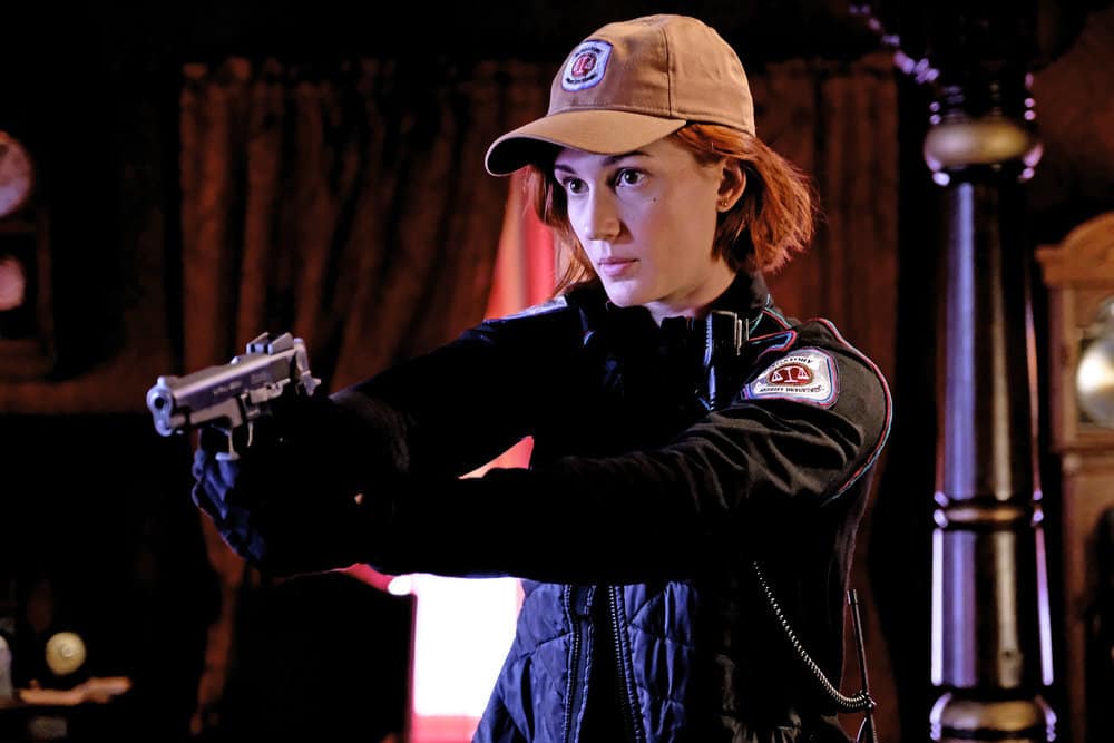 WYNONNA EARP -- "Whiskey Lullaby" Episode 206 -- Pictured: Katherine Barrell as Officer Nicole Haught -- (Photo by: Michelle Faye/Syfy/Wynonna Earp Season 2) WYNONNA EARP -- "Whiskey Lullaby" Episode 206 -- Pictured: Katherine Barrell as Officer Nicole Haught -- (Photo by: Michelle Faye/Syfy/Wynonna Earp Season 2)