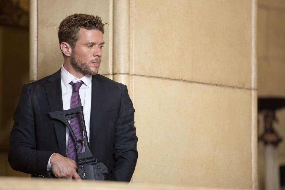 SHOOTER -- "The Hunting Party" Episode 201 -- Pictured: Ryan Phillippe as Bob Lee Swagger SHOOTER -- "The Hunting Party" Episode 201 -- Pictured: Ryan Phillippe as Bob Lee Swagger