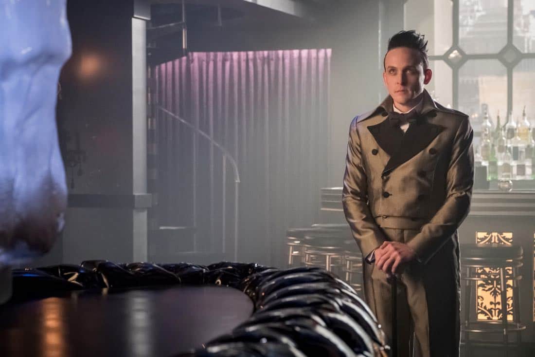 GOTHAM: Robin Lord Taylor in the "Pax Penguina" season premiere episode of GOTHAM airing Thursday, Sept. 21 (8:00-9:01 PM ET/PT) on FOX. ©2017 Fox Broadcasting Co. Cr: Jeff Neumann/FOX.