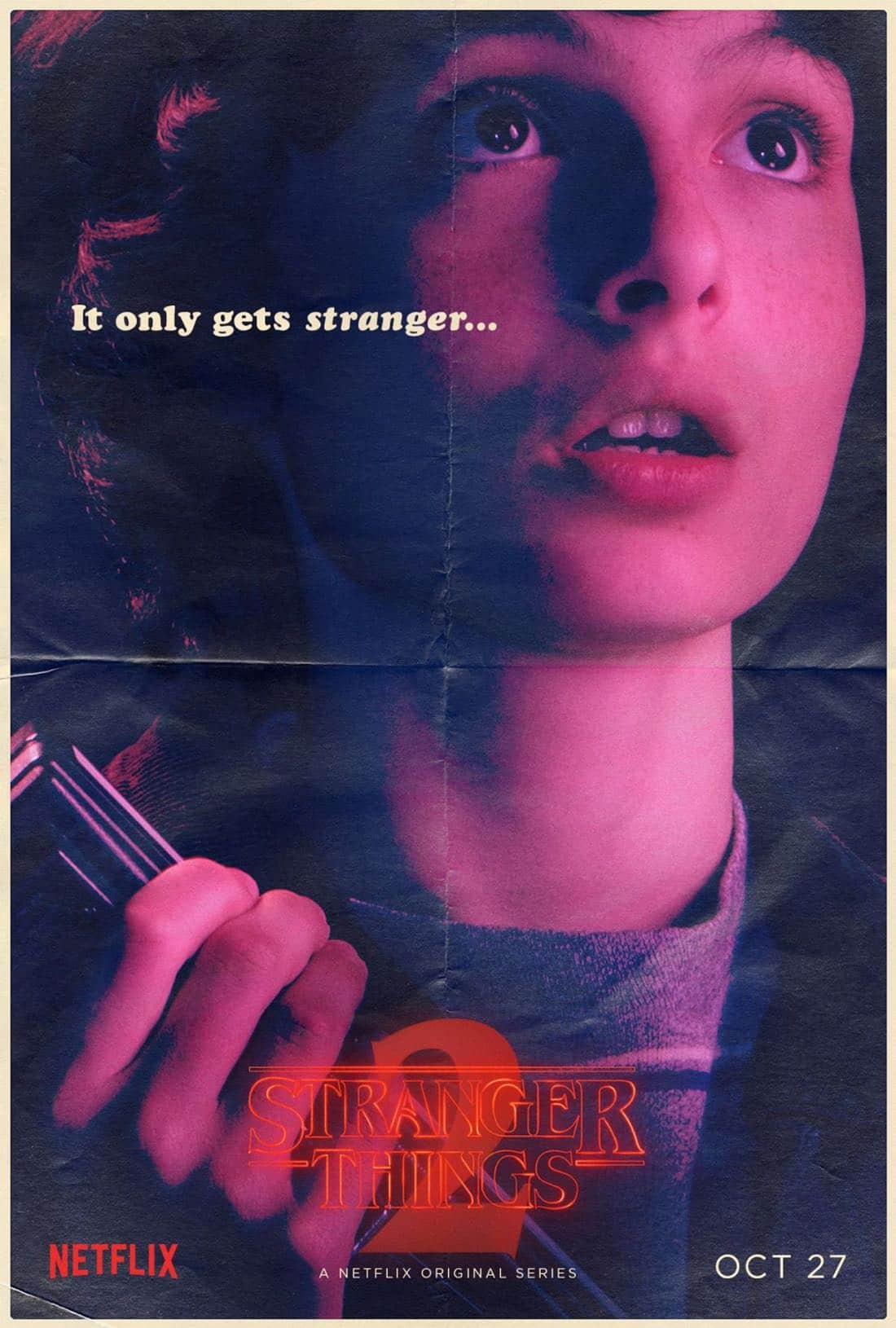 Stranger Things Character Poster - Finn Wolfhard - Mike Stranger Things Character Poster - Finn Wolfhard - Mike