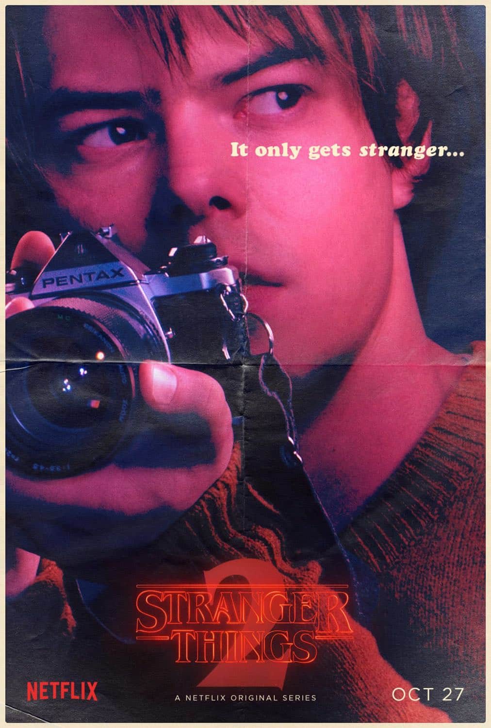 Stranger Things Character Poster - Charlie Heaton - Jonathan Stranger Things Character Poster - Charlie Heaton - Jonathan