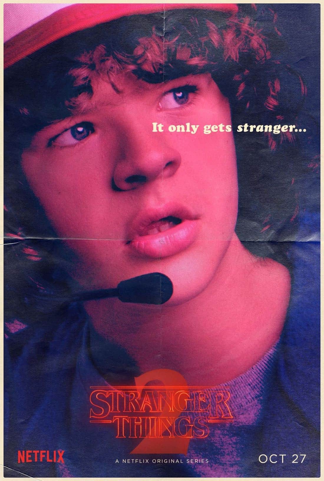 Stranger Things Character Poster - Gaten Matarazzo - Dustin
