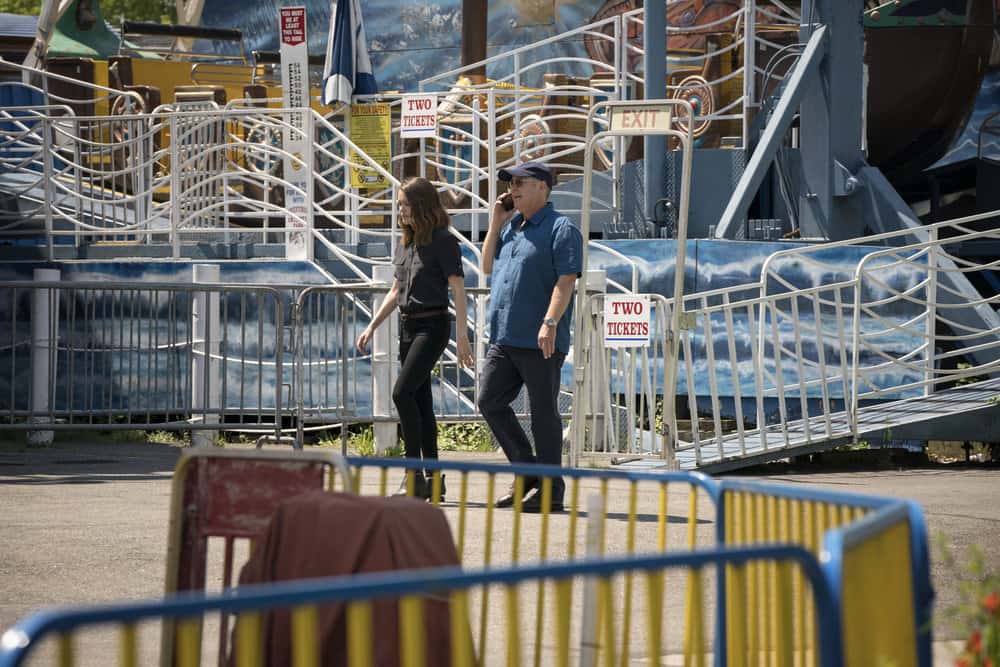 THE BLACKLIST -- "Smokey Putnam (#30)" Episode 501 -- Pictured: (l-r) Megan Boone as Elizabeth Keen, James Spader as Raymond "Red" Reddington -- (Photo by Virginia Sherwood/NBC) THE BLACKLIST -- "Smokey Putnam (#30)" Episode 501 -- Pictured: (l-r) Megan Boone as Elizabeth Keen, James Spader as Raymond "Red" Reddington -- (Photo by Virginia Sherwood/NBC)