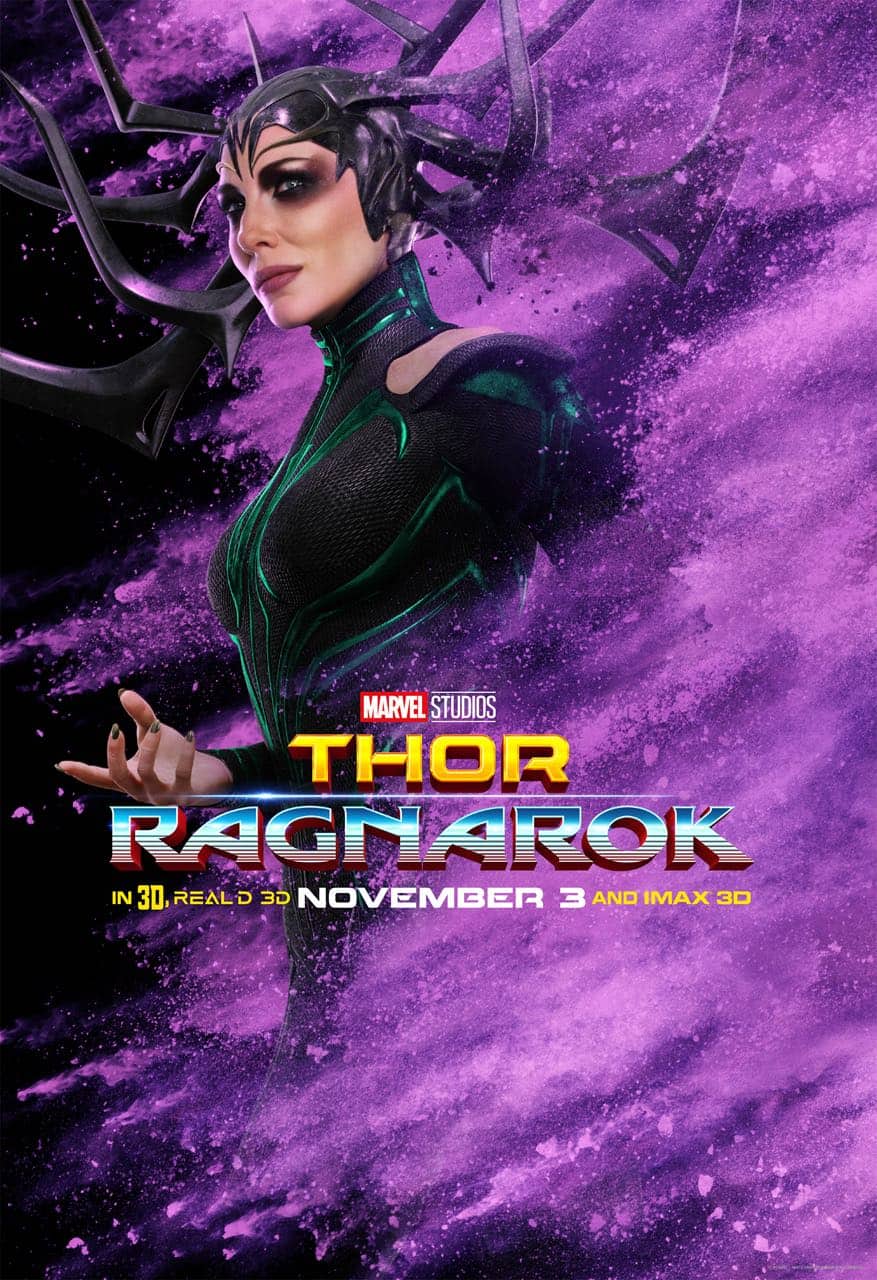 Cate Blanchett Hela Thor Ragnarok Character Poster Cate Blanchett Hela Thor Ragnarok Character Poster