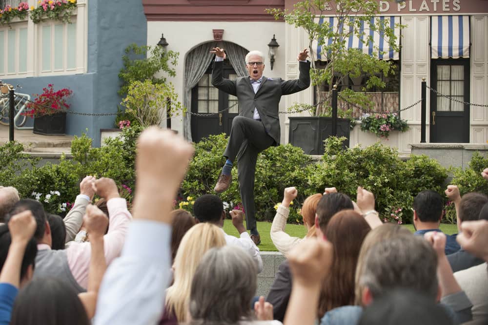 THE GOOD PLACE -- "Everything is Great!" Episode 201 -- Pictured: Ted Danson as Michael -- (Photo by: Colleen Hayes/NBC) THE GOOD PLACE -- "Everything is Great!" Episode 201 -- Pictured: Ted Danson as Michael -- (Photo by: Colleen Hayes/NBC)