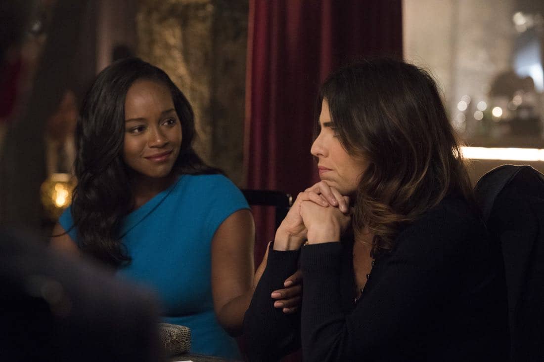 HOW TO GET AWAY WITH MURDER - "I'm Going Away" - In the wake of Wes' tragic death, Annalise returns to her family home to pick up the pieces of her shattered life, and realizes that, in order to rebuild, she must make a tough and shocking decision. Meanwhile, "the Keating 4" all face an uncertain future while Laurel becomes obsessed with finding out what actually happened to Wes the night he died. In a flash-forward, a terrifying crime is committed and everyone is a suspect on the highly anticipated season four premiere of "How to Get Away with Murder," THURSDAY, SEPTEMBER 28 (10:00-11:00 p.m. EDT), on The ABC Television Network. (ABC/Mitch Haaseth)