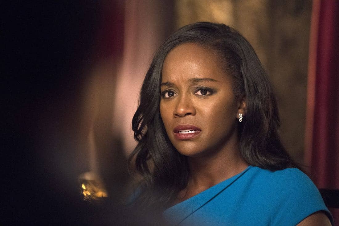 HOW TO GET AWAY WITH MURDER - "I'm Going Away" - In the wake of Wes' tragic death, Annalise returns to her family home to pick up the pieces of her shattered life, and realizes that, in order to rebuild, she must make a tough and shocking decision. Meanwhile, "the Keating 4" all face an uncertain future while Laurel becomes obsessed with finding out what actually happened to Wes the night he died. In a flash-forward, a terrifying crime is committed and everyone is a suspect on the highly anticipated season four premiere of "How to Get Away with Murder," THURSDAY, SEPTEMBER 28 (10:00-11:00 p.m. EDT), on The ABC Television Network. (ABC/Mitch Haaseth)