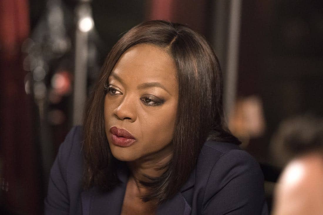 HOW TO GET AWAY WITH MURDER - "I'm Going Away" - In the wake of Wes' tragic death, Annalise returns to her family home to pick up the pieces of her shattered life, and realizes that, in order to rebuild, she must make a tough and shocking decision. Meanwhile, "the Keating 4" all face an uncertain future while Laurel becomes obsessed with finding out what actually happened to Wes the night he died. In a flash-forward, a terrifying crime is committed and everyone is a suspect on the highly anticipated season four premiere of "How to Get Away with Murder," THURSDAY, SEPTEMBER 28 (10:00-11:00 p.m. EDT), on The ABC Television Network. (ABC/Mitch Haaseth)