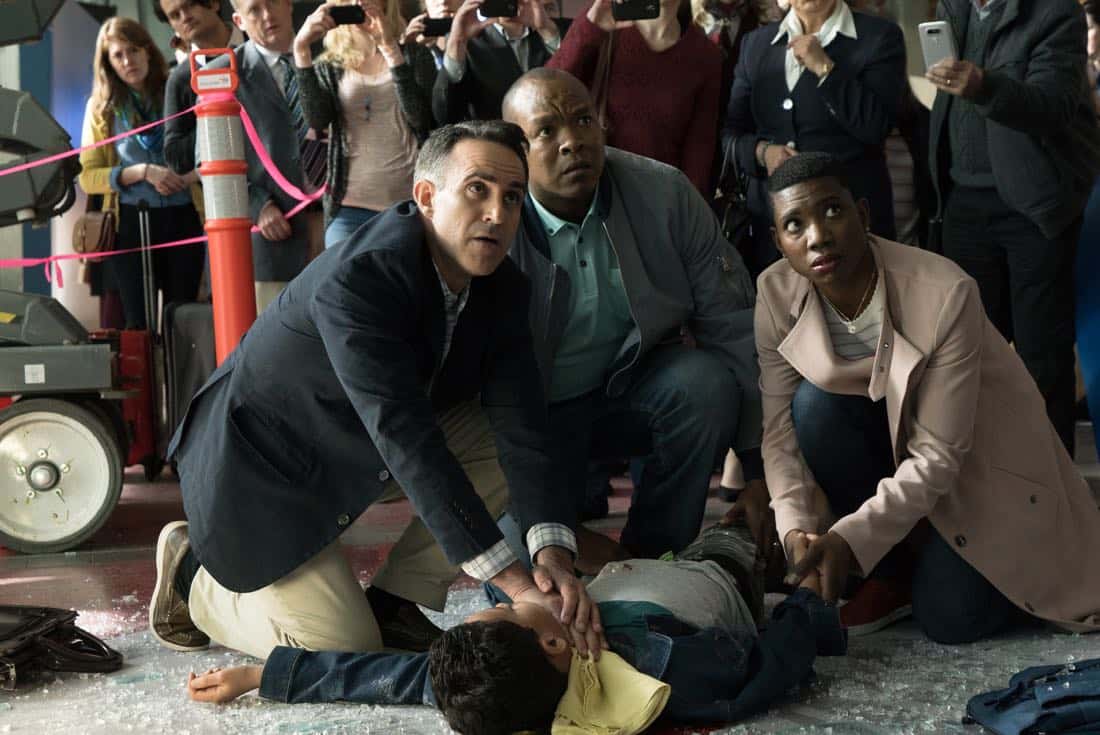 THE GOOD DOCTOR - "PILOT - Burnt Food" - Dr. Shaun Murphy (Freddie Highmore), a young surgeon with autism and savant syndrome, relocates from a quiet country life to join the prestigious St. Bonaventure hospital's surgical unit. Alone in the world and unable to personally connect with those around him, his only advocate, Dr. Aaron Glassman (Richard Schiff), challenges the skepticism and prejudices of the hospital's board and staff when he brings him in to join the team. Shaun will need to work harder than he ever has before, as he navigates his new environment and relationships to prove to his colleagues that his extraordinary medical gifts will save lives. The highly anticipated series premiere of "The Good Doctor" airs MONDAY, SEPTEMBER 25 (10:01-11:00 p.m. EDT), on The ABC Television Network. (ABC/Liane Hentscher)