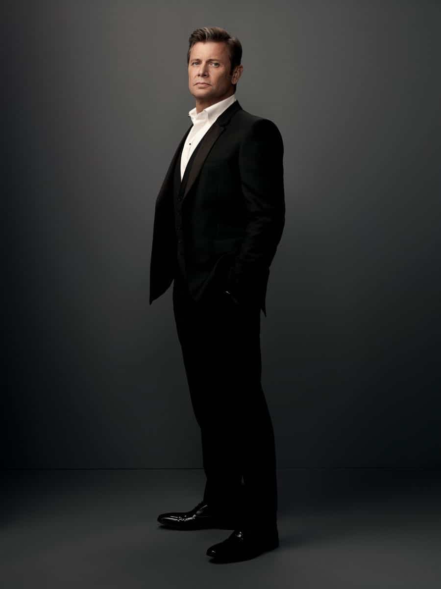 Dynasty Pictured: Grant Show as Blake Carrington -- Photo: Art Streiber/The CW © 2017 The CW Network, LLC. All Rights Reserved. Dynasty Pictured: Grant Show as Blake Carrington -- Photo: Art Streiber/The CW © 2017 The CW Network, LLC. All Rights Reserved.