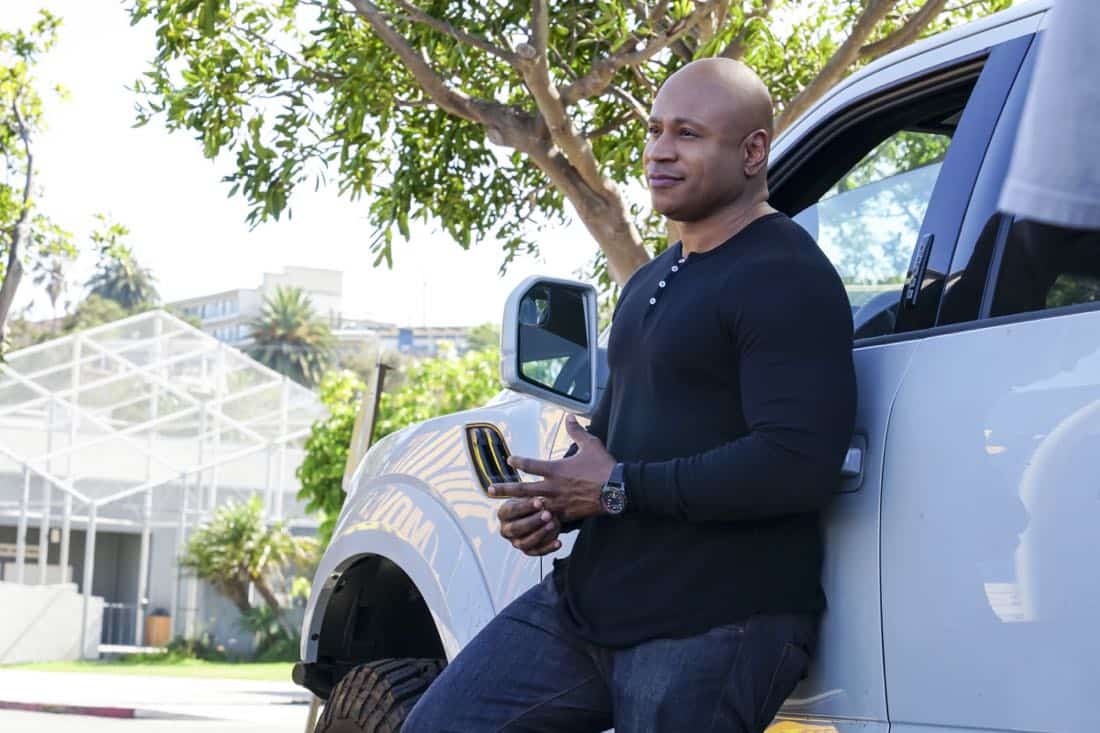 "Assets" -- Pictured: LL COOL J (Special Agent Sam Hanna). During the murder investigation of a Navy Lieutenant on leave in Los Angeles, the NCIS team uncovers classified surveillance briefs she smuggled into the city that may have been sold to a foreign buyer, on NCIS: LOS ANGELES, Sunday, Oct. 8 (9:00-10:00 PM, ET/PT) on the CBS Television Network. Photo: Monty Brinton/CBS ©2017 CBS Broadcasting, Inc. All Rights Reserved.