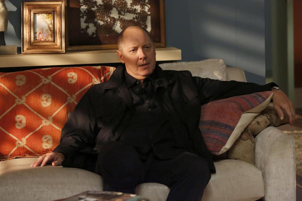 THE BLACKLIST -- "Greyson Blaise" Episode 502 -- Pictured: James Spader as Raymond "Red" Reddington -- (Photo by: Will Hart/NBC) THE BLACKLIST -- "Greyson Blaise" Episode 502 -- Pictured: James Spader as Raymond "Red" Reddington -- (Photo by: Will Hart/NBC)