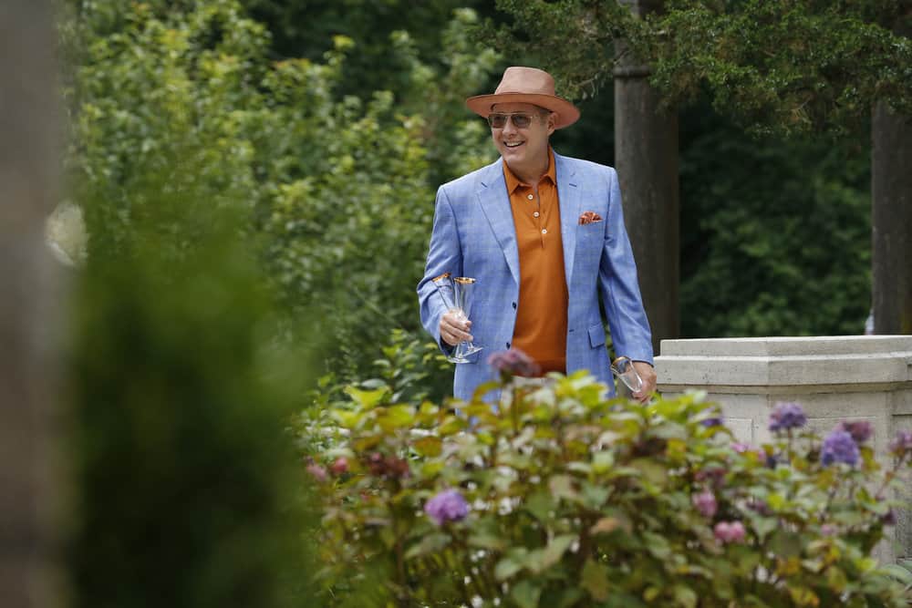 THE BLACKLIST -- "Greyson Blaise" Episode 502 -- Pictured: James Spader as Raymond "Red" Reddington -- (Photo by: Will Hart/NBC)