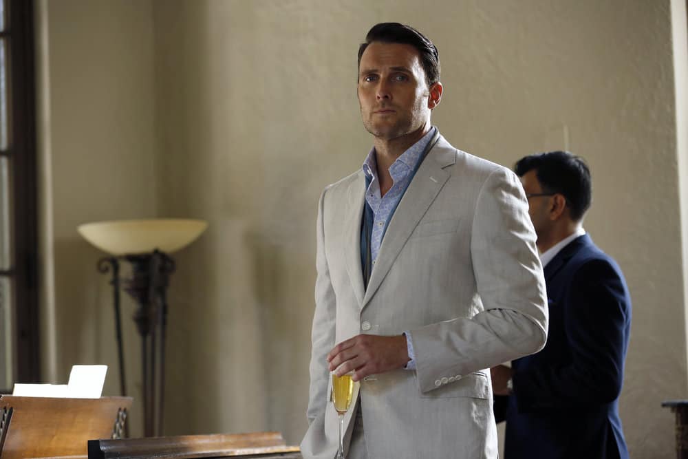 THE BLACKLIST -- "Greyson Blaise" Episode 502 -- Pictured: Owain Yeoman as Greyson Blaise -- (Photo by: Will Hart/NBC) THE BLACKLIST -- "Greyson Blaise" Episode 502 -- Pictured: Owain Yeoman as Greyson Blaise -- (Photo by: Will Hart/NBC)