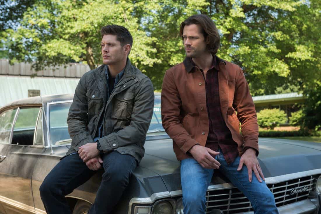 Supernatural -- "Lost and Found -- Pictured (L-R): Jensen Ackles as Dean and Jared Padalecki as Sam Supernatural -- "Lost and Found -- Pictured (L-R): Jensen Ackles as Dean and Jared Padalecki as Sam