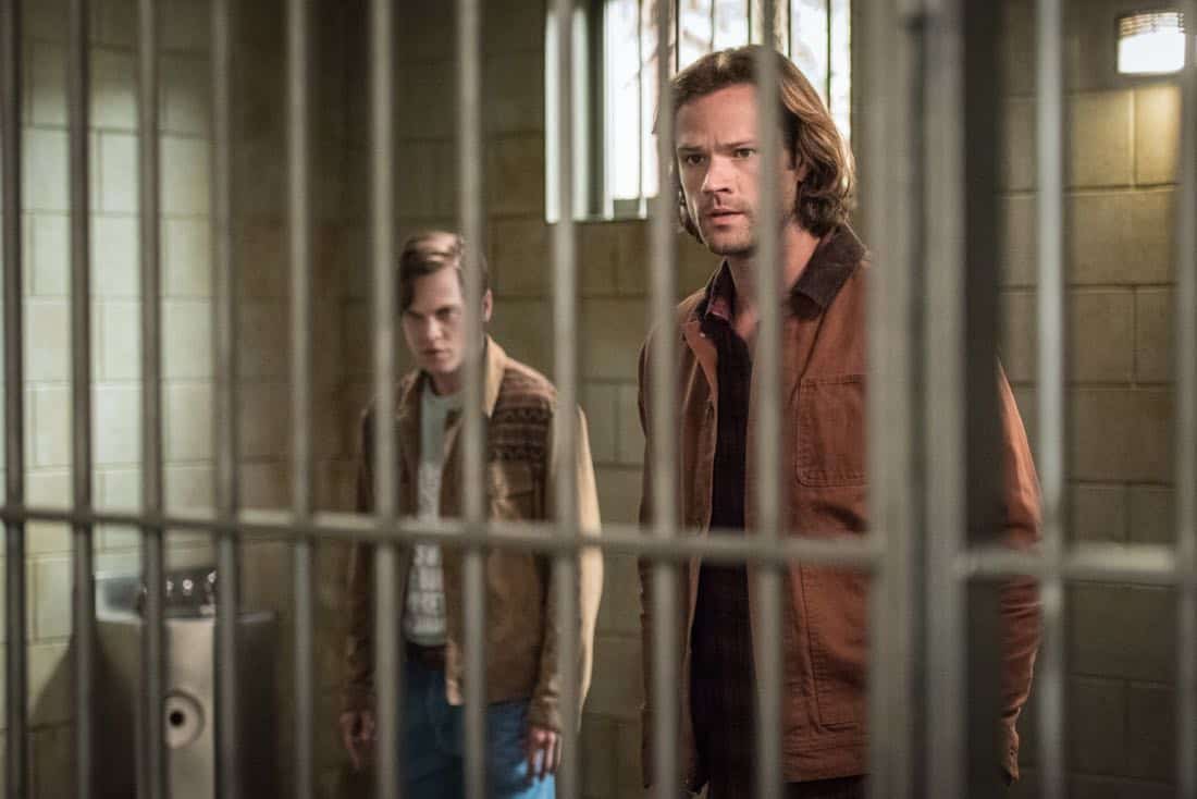 Supernatural -- "Lost and Found Pictured (L-R): Alexander Calvert as Jack and Jared Padalecki as Sam Supernatural -- "Lost and Found Pictured (L-R): Alexander Calvert as Jack and Jared Padalecki as Sam
