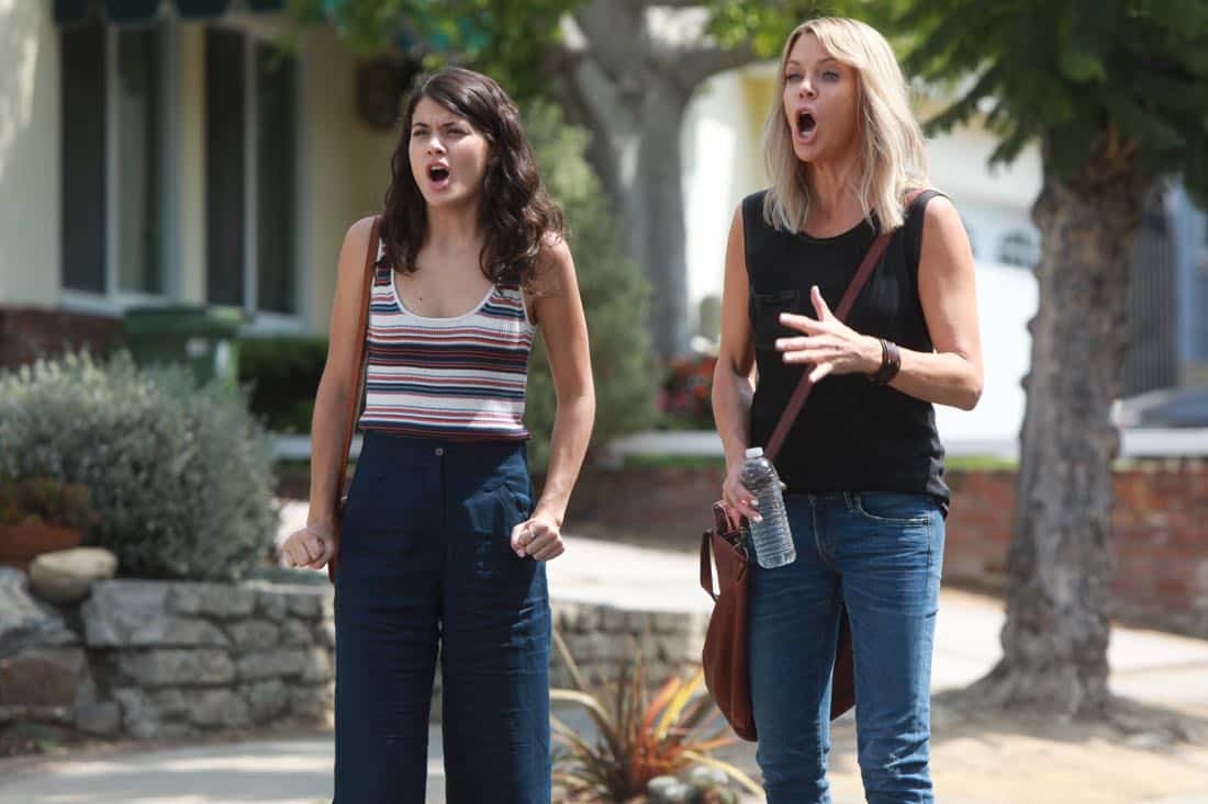 THE MICK: (L-R) Sofia Black-D'Elia and Kaitlin Olson in the "The Hotel” THE MICK: (L-R) Sofia Black-D'Elia and Kaitlin Olson in the "The Hotel”