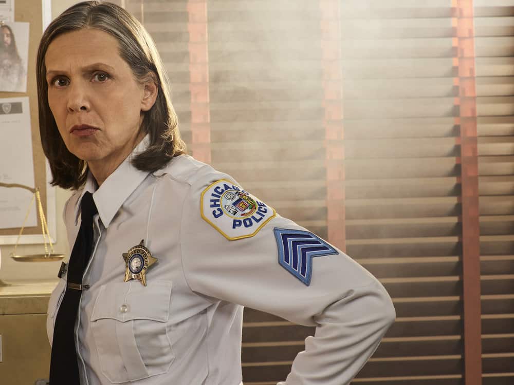 CHICAGO P.D. -- Season: 5 -- Pictured: Amy Morton as Sgt. Trudy Platt -- (Photo by: James Dimmock/NBC) CHICAGO P.D. -- Season: 5 -- Pictured: Amy Morton as Sgt. Trudy Platt -- (Photo by: James Dimmock/NBC)