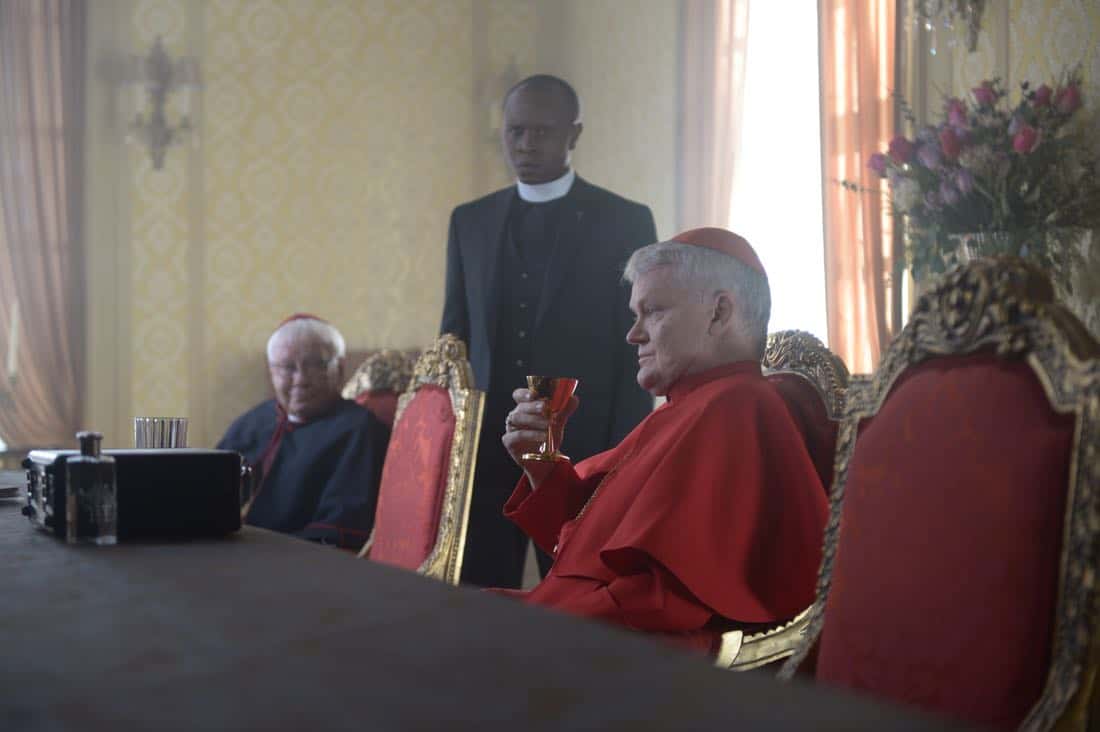 THE EXORCIST: L-R: Guest star Philip Craig, Kurt Egyiawan and guest star Torrey Hanson in the "Safe as Houses" episode of THE EXORCIST airing Friday, Oct. 5 (9:01-10:00 PM ET/PT) on FOX. ©2017 Fox Broadcasting Co. Cr: Sergei Bachlakov/FOX THE EXORCIST: L-R: Guest star Philip Craig, Kurt Egyiawan and guest star Torrey Hanson in the "Safe as Houses" episode of THE EXORCIST airing Friday, Oct. 5 (9:01-10:00 PM ET/PT) on FOX. ©2017 Fox Broadcasting Co. Cr: Sergei Bachlakov/FOX