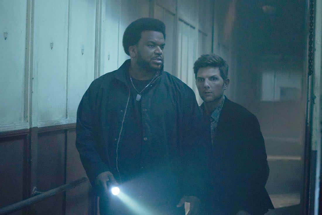 GHOSTED: L-R: Craig Robinson and Adam Scott in GHOSTED premiering this fall on FOX. ©2017 Fox Broadcasting Co. Cr: Kevin Estrada/Fox