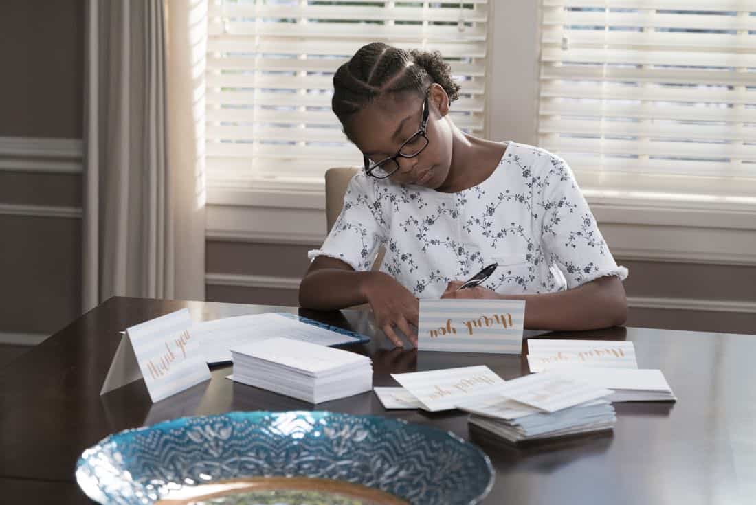 BLACK-ISH - "Mother Nature" - Bow is feeling overwhelmed after the birth of DeVante and learns she is suffering from postpartum depression. Dre urges her to get help and stands by her side while she works through it. Meanwhile, the kids babyproof the house in an effort to help their parents out, on "black-ish," TUESDAY, OCTOBER 10 (9:00-9:30 p.m. EDT), on The ABC Television Network. (ABC/Eric McCandless) MARSAI MARTIN BLACK-ISH - "Mother Nature" - Bow is feeling overwhelmed after the birth of DeVante and learns she is suffering from postpartum depression. Dre urges her to get help and stands by her side while she works through it. Meanwhile, the kids babyproof the house in an effort to help their parents out, on "black-ish," TUESDAY, OCTOBER 10 (9:00-9:30 p.m. EDT), on The ABC Television Network. (ABC/Eric McCandless) MARSAI MARTIN