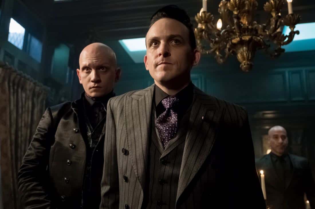 GOTHAM: Robin Lord Taylor in the “A Dark Knight: The Demon’s Head” episode of GOTHAM airing Thursday, Oct. 12 (8:00-9:01 PM ET/PT) on FOX. CR: Jeff Neumann/FOX GOTHAM: Robin Lord Taylor in the “A Dark Knight: The Demon’s Head” episode of GOTHAM airing Thursday, Oct. 12 (8:00-9:01 PM ET/PT) on FOX. CR: Jeff Neumann/FOX