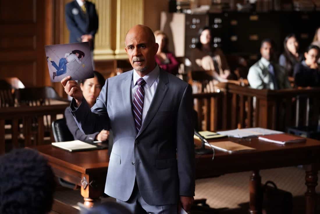 HOW TO GET AWAY WITH MURDER - "It's For the Greater Good" - Annalise takes on a case for the greater good and quickly realizes the stakes are much higher than she originally thought. Meanwhile, Laurel asks Michaela to help get information regarding Wes' death and Connor makes a major life decision that is not supported by the group. In a flash-forward, a surprising confrontation during the night of the crime is revealed, on "How to Get Away with Murder," THURSDAY, OCTOBER 12 (10:00-11:00 p.m. EDT), on The ABC Television Network. (ABC/Mitch Haaseth) ANTHONY AZIZI