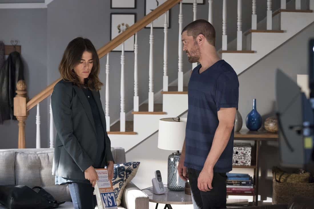 HOW TO GET AWAY WITH MURDER - "It's For the Greater Good" - Annalise takes on a case for the greater good and quickly realizes the stakes are much higher than she originally thought. Meanwhile, Laurel asks Michaela to help get information regarding Wes' death and Connor makes a major life decision that is not supported by the group. In a flash-forward, a surprising confrontation during the night of the crime is revealed, on "How to Get Away with Murder," THURSDAY, OCTOBER 12 (10:00-11:00 p.m. EDT), on The ABC Television Network. (ABC/Mitch Haaseth) KARLA SOUZA, CHARLIE WEBER