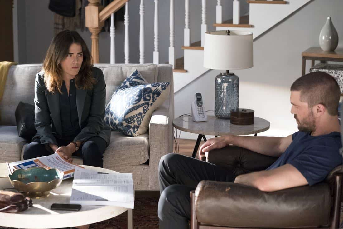 HOW TO GET AWAY WITH MURDER - "It's For the Greater Good" - Annalise takes on a case for the greater good and quickly realizes the stakes are much higher than she originally thought. Meanwhile, Laurel asks Michaela to help get information regarding Wes' death and Connor makes a major life decision that is not supported by the group. In a flash-forward, a surprising confrontation during the night of the crime is revealed, on "How to Get Away with Murder," THURSDAY, OCTOBER 12 (10:00-11:00 p.m. EDT), on The ABC Television Network. (ABC/Mitch Haaseth) KARLA SOUZA, CHARLIE WEBER