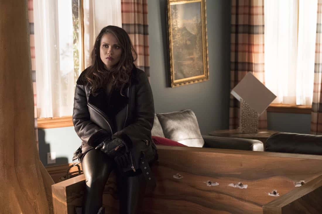 LUCIFER: Lesley-Ann Brandt in the “Mr. and Mrs. Mazikeen Smith” episode of LUCIFER airing Monday, Oct. 16 (8:00-9:00 PM ET/PT) on FOX. CR: MICHAEL COURTNEY/FOX LUCIFER: Lesley-Ann Brandt in the “Mr. and Mrs. Mazikeen Smith” episode of LUCIFER airing Monday, Oct. 16 (8:00-9:00 PM ET/PT) on FOX. CR: MICHAEL COURTNEY/FOX