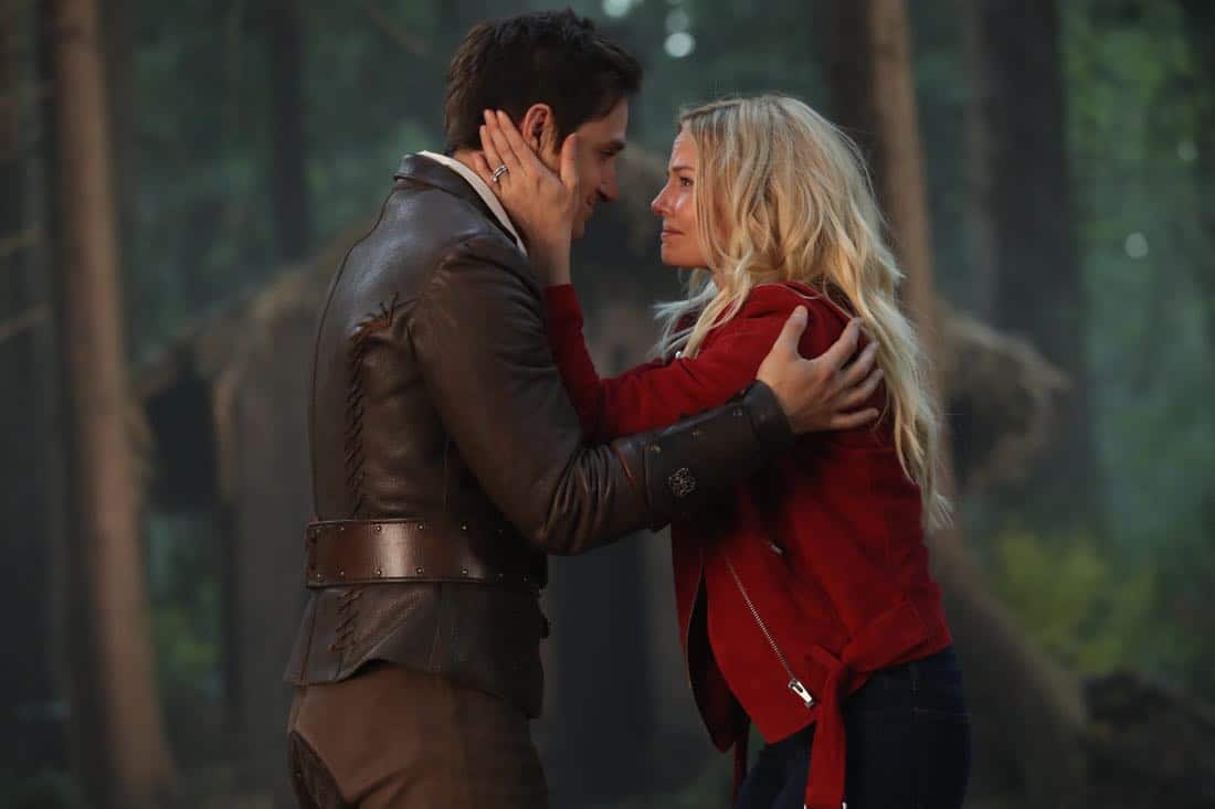 ONCE UPON A TIME - "A Pirate's Life" - When Henry finds himself in trouble, he calls upon his Storybrooke family for help, and together they set off on a mission to find Cinderella. Along the way, Hook is confronted by an unexpected foe who threatens the group's success. In Hyperion Heights, Jacinda searches for a way to see Lucy with some unwelcome assistance from Henry, while Victoria Belfrey enlists the help of Gold and Weaver to push Henry out of the neighborhood, on "Once Upon a Time," FRIDAY, OCTOBER 13 (8:00-9:01 p.m. EDT), on The ABC Television Network. (ABC/Jack Rowand) ANDREW J. WEST, JENNIFER MORRISON