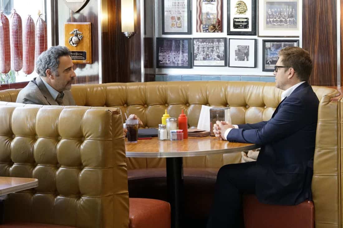 "The Illusion of Control"-- Bull hires an eccentric lawyer to represent him when a celebrity sues him after his advice regarding her custody case backfires, on BULL, Tuesday, Oct 17 (9:00-10:00 PM, ET/PT) on the CBS Television Network. Pictured L-R: Brad Garrett as Ron Getman and Michael Weatherly as Dr. Jason Bull Photo: John Paul Filo/CBS é2017 CBS Broadcasting, Inc. All Rights Reserved "The Illusion of Control"-- Bull hires an eccentric lawyer to represent him when a celebrity sues him after his advice regarding her custody case backfires, on BULL, Tuesday, Oct 17 (9:00-10:00 PM, ET/PT) on the CBS Television Network. Pictured L-R: Brad Garrett as Ron Getman and Michael Weatherly as Dr. Jason Bull Photo: John Paul Filo/CBS é2017 CBS Broadcasting, Inc. All Rights Reserved