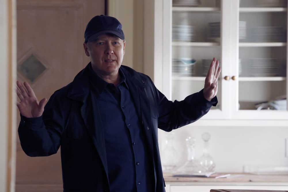 THE BLACKLIST -- "The Endling" Episode 504 -- Pictured: James Spader as Raymond "Red" Reddington -- (Photo by: Will Hart/NBC)