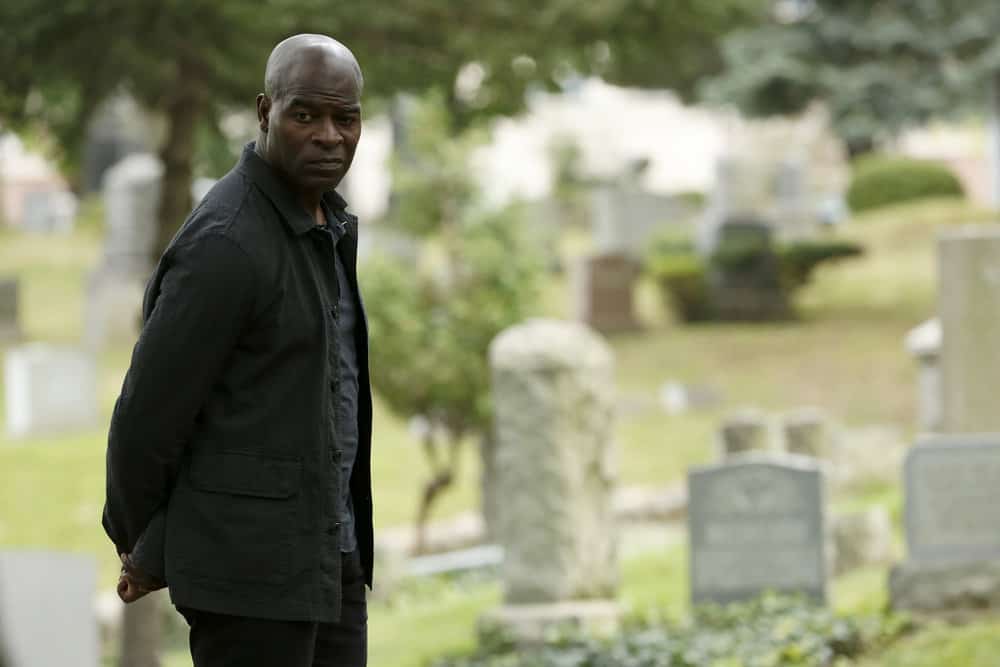THE BLACKLIST -- "Ilyas Surkov (#54)" Episode 505 -- Pictured: Hisham Tawfiq as Dembe Zuma -- (Photo by: Will Hart/NBC)